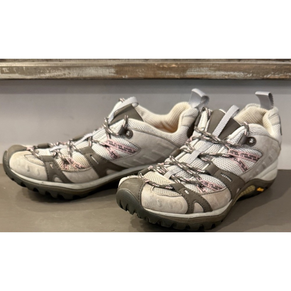 Merrell Siren Ventilator Sport Elephant, Pink Hiking Shoes Womens Size 8 - Picture 4 of 9